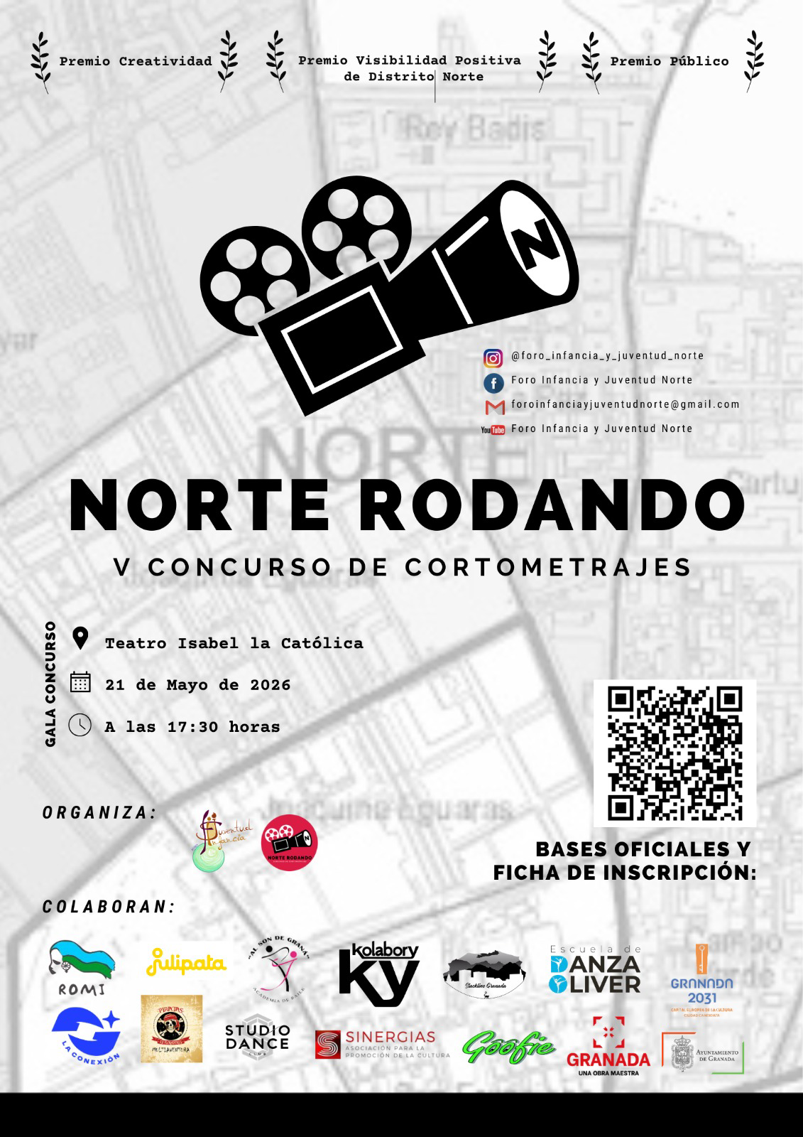 &copy;Ayto.Granada: V CONC. CORTOS NORTE RODANDO